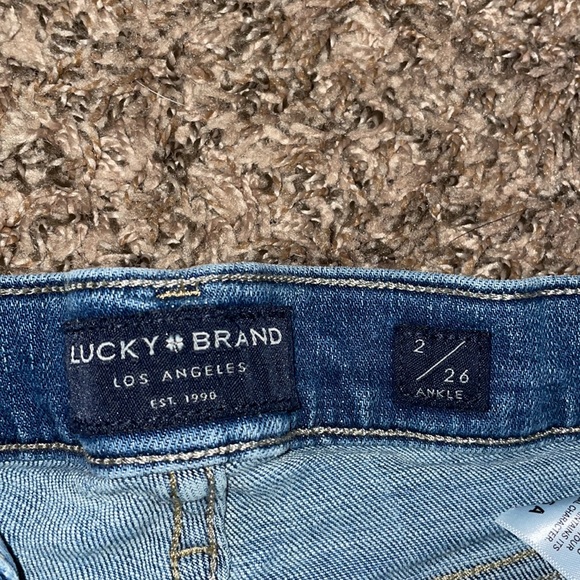 LUCKY BRAND high waisted skinny jeans - Picture 2 of 4